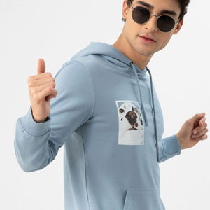 Vêtements personnalisés en gros 100% coton en rose Ensemble de sweat-shirt et short pour homme Deux pièces Ensemble court - Product Image 6