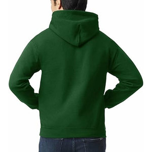 Classique lumière luxe printemps et couleur pure décontracté ample OEM sweats à capuche personnalisés tissu épais Logo étiquette et étiquette personnalisation sweats à capuche - Product Image 6