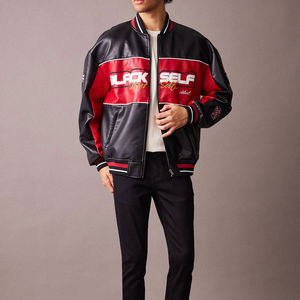 Nouvel arrivage de veste en cuir de course sur route pour hommes, look classe, couleur attrayante, produit tendance, veste en cuir de moto - Product Image 5