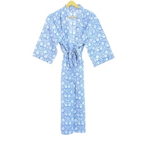 Robes en molleton en peluche douce taille libre pour femmes longues et épaisses Kimono vêtements de nuit chemises de nuit et chemises de nuit pour les occasions de spa de printemps - Product Image 1