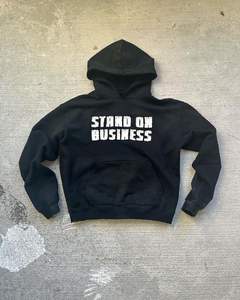 Sudaderas con capucha informales de invierno para hombre, Color sólido, 100% algodón, ajuste Regular, secado rápido, ropa de moda transpirable ecológica - Product Image 5