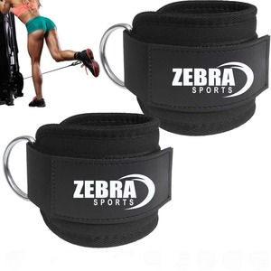 Correas de Tobillo Ajustables para Ejercicios de Piernas y Glúteos, para Máquina de Cable, con Acolchado de Neopreno para Protección - Product Image 6