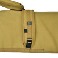 Carquois latéral Cordura avec logo personnalisé pour les amateurs de tir à l'arc avec coutures épaisses et plusieurs tubes fléchés pour l'organisation
