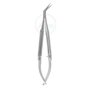 Porte-aiguilles micro en acier inoxydable AZICON INTERNATIONAL, fabrication directe d'usine, alimentation manuelle, certifié CE, instruments chirurgicaux - Product Image 2