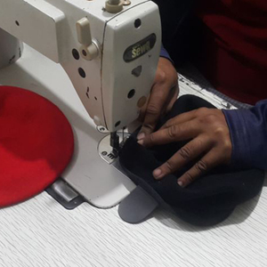 Singapore Beret Hat 100% Lana Tamaño normal con visera Impreso Multi-Color Outdoor Headwear - Product Image 4