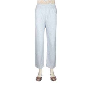 Women's Printed Trouser - Blue - Product Image 2