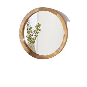 2023 Nuevo diseño Espejo de pared de madera Aspecto simple y creativo Diseño elegante ecológico Alojamiento cómodo al mejor precio - Product Image 1