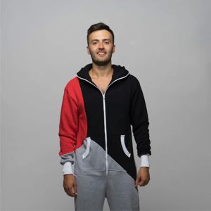 Mono de lino para hombre a la moda-Traje de una pieza moderno y cómodo-Perfecto para ropa informal diaria - Product Image 1