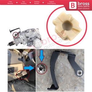Lèche-boulon de réglage du volant BDP131, rondelle de fer, clips de réparation en plastique, support pour Megane MK2 8200241880 - Product Image 5