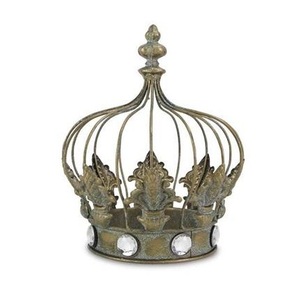 Decoración DE CORONA DE METAL Material de alta calidad real y elegante Ideal para decoración de eventos y oficina en casa de lujo - Product Image 2