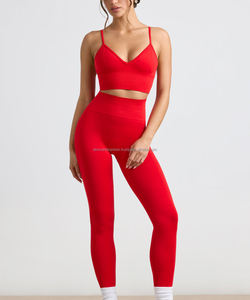 Nuevo conjunto de yoga para mujer de alta calidad para gimnasio Fitness que incluye cinturón decorativo a un precio atractivo - Product Image 1