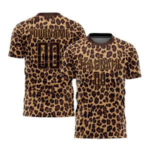 2025 conjunto de ropa de fútbol personalizado para hombres 100% poliéster transpirable manga corta Logo estampado nombre del equipo de alta calidad para adultos en línea - Product Image 6