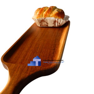 Vente en gros de plateau en bois d'acacia pour la nourriture plateau de service en bois d'acacia pour ustensiles de cuisine d'un fabricant vietnamien - Product Image 5
