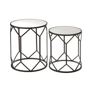 Meilleure vente Table d'appoint faite à la main au design moderne avec cadre en fil métallique pour le bureau, la maison et les restaurants commerciaux. - Product Image 2