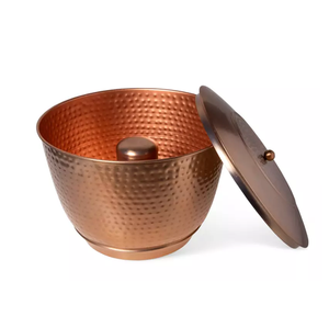 Bol de tuyau fini en cuivre antique pour la maison jardin arrosage des plantes utilisation bol de tuyau de jardin en cuivre décoratif au prix de gros - Product Image 6