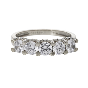 14K สีเหลืองทองห้าชิ้น1.77CTW แหวนเพชรธรรมชาติที่มีเพชรตัดสดใสและสายคาดเน้นปูสำหรับสไตล์ที่สง่างาม - Product Image 2