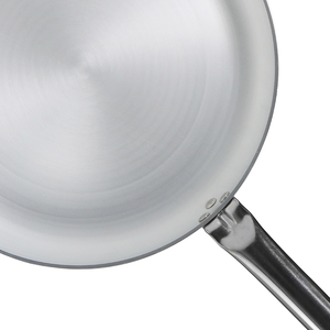 Pura <b>Induction</b> 28 cm Diameter Pure Aluminum Non Stick Frying <b>Pan</b> Deep Flared Skillet Stainless Steel Handle for Home Kitchen - Product Image 4