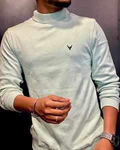 Venta al por mayor de camisetas de algodón 3D de gran tamaño de los hombres de manga completa para el embalaje de la camiseta orgánica de peso pesado 100% Camiseta de algodón - Product Image 2