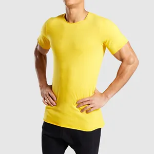 Erkekler spor profesyonel yürütme gömlek hızlı kuru T Shirt erkekler spor eğitimi giyim spor erkekler spor T Shirt