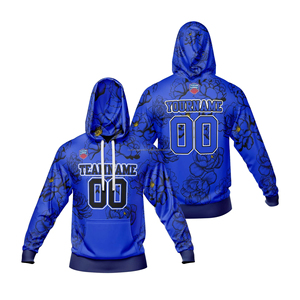 Sudaderas con Capucha Sublimadas con Logotipo Personalizado para Hombre, Sudadera de Forro Polar 100% Poliéster, Sudadera con Capucha Estampada Extra Grande, Servicio OEM - Product Image 1