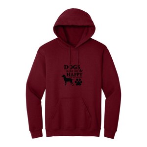 Chaqueta de lana con capucha para mujer de invierno con bolsillo de canguro Estampado de animales Colores personalizables Logotipo frontal Diseño forrado - Product Image 6