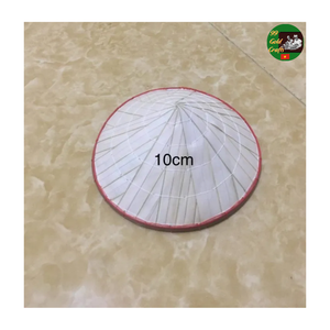 Chapeau conique vietnamien Non La, artisanat écologique fait à la main, mini chapeau conique artisanal, ficelle, décoration traditionnelle Non La - Product Image 2