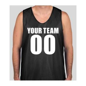Camiseta de Baloncesto Personalizada Reversible y Transpirable, Camiseta sin Mangas para Adultos con Nombre y Número Personalizados, Ligera y Duradera para Entrenamiento de Baloncesto - Product Image 4