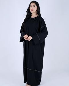 Robe musulmane Abaya modeste à manches longues vêtements islamiques pour femmes sur mesure Design OEM Service de gros disponible - Product Image 4