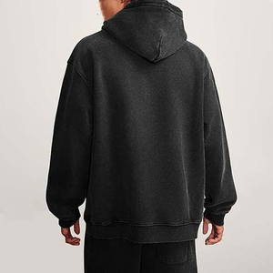 Sudadera con Capucha de Invierno para Hombre, 100% Algodón, Estilo Juvenil, Informal, a la Moda, Cortavientos y Transpirable - Product Image 4