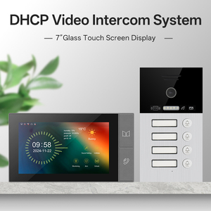Tuya Smart Doorbell Camera <strong>System</strong> with Touch Screen Monitor Wired <strong>Video</strong> Intercom for Home Villa Apartment Security - Product Image 2