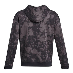 Sudadera con capucha vintage de gran tamaño con lavado ácido negro de algodón 100% para hombre Jersey con logotipo personalizado MOQ bajo para invierno - Product Image 2