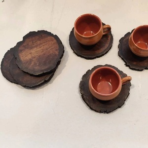 Heat Resistance Modern New Design Wood Tea Coffee Wine Glass Mats Pads High Quality Homeware Tableware Dinnerware Drink <b>Coaster</b> - Product Image 1