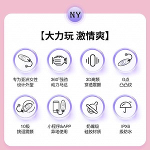 Vibrador con Control Remoto por Aplicación para Mujeres, Masajeador Adulto Portátil - Product Image 4