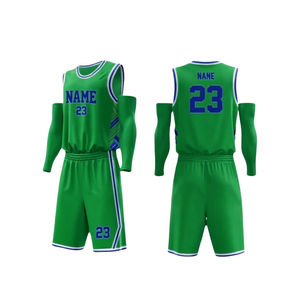 Best-seller Ensemble d'uniformes de sport Maillot de basket-ball personnalisable Costume d'équipe grande taille respirant pour les sports d'été - Product Image 1