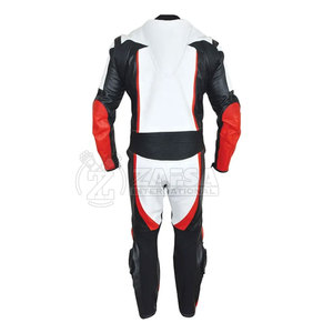 Traje de Motocicleta de Cuero Genuino para Hombre, Invierno 2025, Personalizado, Manga Larga, Transpirable, Alta Calidad, Venta al Por Mayor para Carreras de Autos - Product Image 6