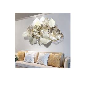 ที่แขวนผนังโลหะสีทองดีไซน์แบบศิลปะเหล็กดัดสำหรับแขวนผนังแบบสร้างสรรค์คุณภาพสูง - Product Image 4