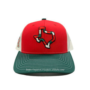 Sombrero de camionero de malla transpirable y estructurada con bordado 3D ajustable, moda cómoda y enérgica, elaborado en fábrica de Vietnam - Product Image 1