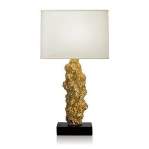 Lampe de table METAL WAVE, style mid-century moderne, métal écologique, lecture au chevet, look vintage élégant, luxe moderne, noir antique - Product Image 6