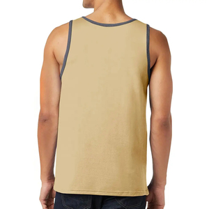 الرجال عارضة تانك قمم اللياقة البدنية سريعة الجافة تنفس مريحة <span class=keywords><strong>Activewear</strong></span> الرياضية مع شعار مخصص أفضل تصميم سلس - Product Image 5