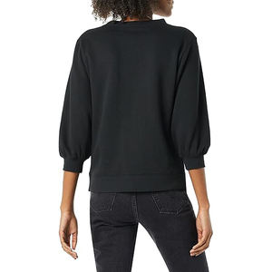 Sudaderas de Mujer de Algodón Grueso, Corte Holgado, Cálidas, Cómodas, Cuello Redondo, Transpirables, Suaves para el Día a Día, Listas para Usar en la Calle - Product Image 5