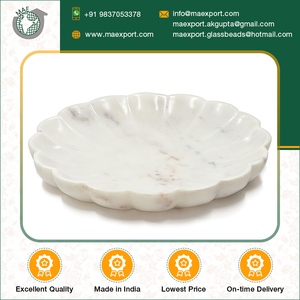 ถาดเสิร์ฟหินอ่อนสีขาวสำหรับใช้ในร้านอาหารขายดีมาใหม่: คุณภาพดีกว่าในราคาต่ำสุด - Product Image 2