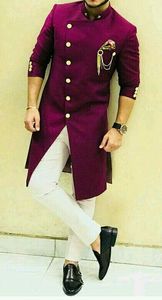 NEW---STYLISH & BEAUTIFUL SHERWANI WITH <b>PANT</b> DRESS for Party/WEDDING Dress @ 2022 - Product Image 2