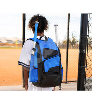 Bolsa de béisbol-Mochila para béisbol, softbol, Tball-Bolsa de murciélago para adultos y jóvenes Azul - Product Image 3