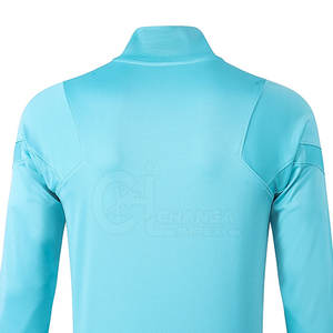 Chaqueta Deportiva de Manga Larga con Cuello Alto y Logotipo Frontal para Entrenamiento de Invierno, para Correr, Gimnasio y Fitness - Product Image 4