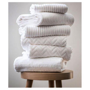 Indian Factory Made Design 100% Cotton <b>Bath</b> <b>Towel</b> Hotel Plain Design with logo Wholesale <b>White</b> Hotel <b>Towel</b> - Product Image 4