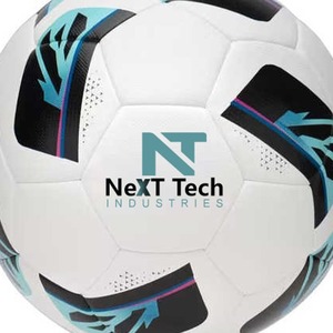 Next Tech Nouveau style Technologie hybride de football Ballon de match professionnel Matériau de texture en TPU Conception personnalisée et logo personnalisé - Product Image 4