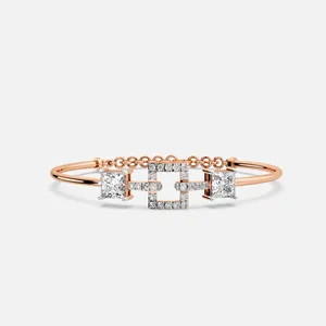 Bracelet carré en diamant Nova - Product Image 1