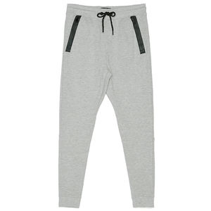 Pantalons de jogging décontractés pour hommes, style hip-hop, coupe slim, pour la salle de sport, le sport, la course à pied, athlétique, en polyester/coton, pantalons de survêtement en gros - Product Image 1