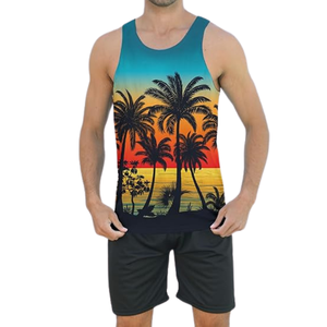 เสื้อกล้ามผู้ชายแบบระเหิดระบายอากาศได้ดีน้ำหนักเบา - Product Image 3