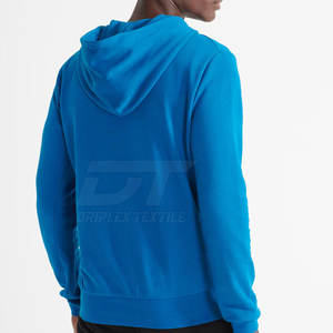 Style unique respirant hommes fermeture éclair sweats à capuche Offre Spéciale nouveauté basiques coton mélangé fermeture éclair sweats à capuche pour hommes - Product Image 2